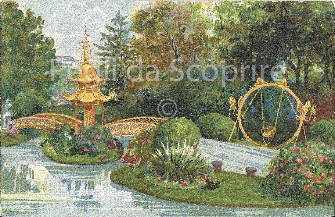 lago e ponte cinese