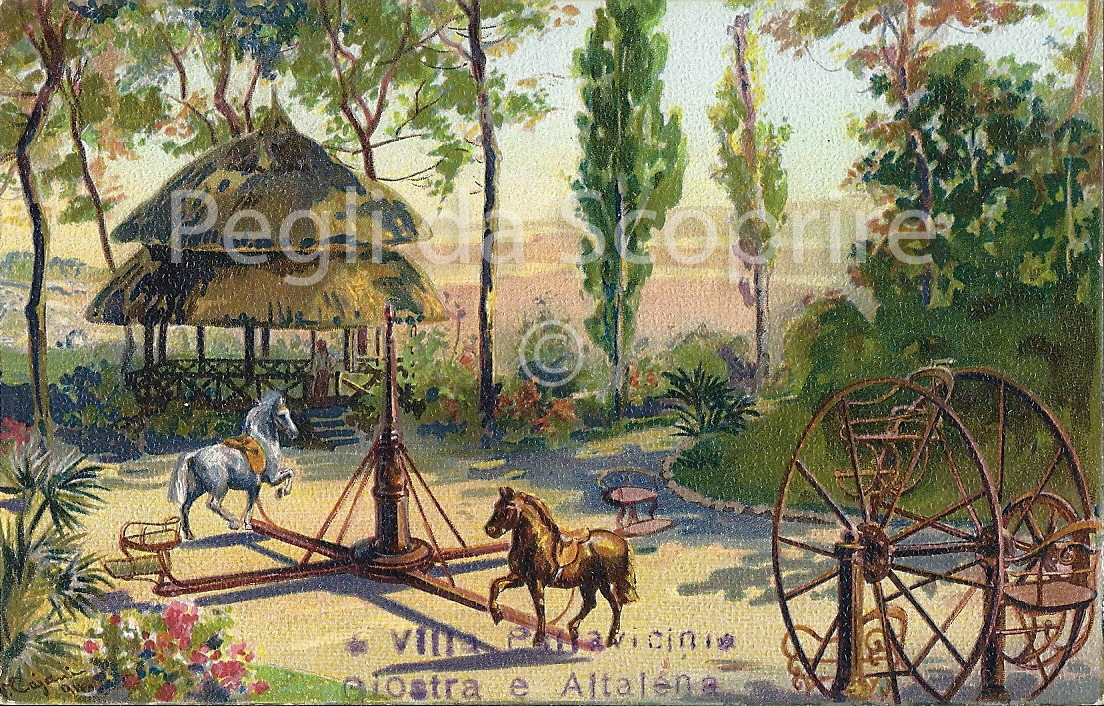 la giostra e l' altalena