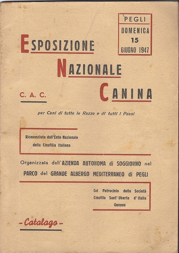 esposizione canina 1947