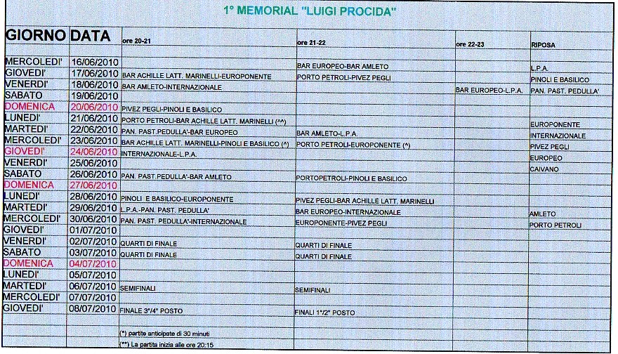 calendario